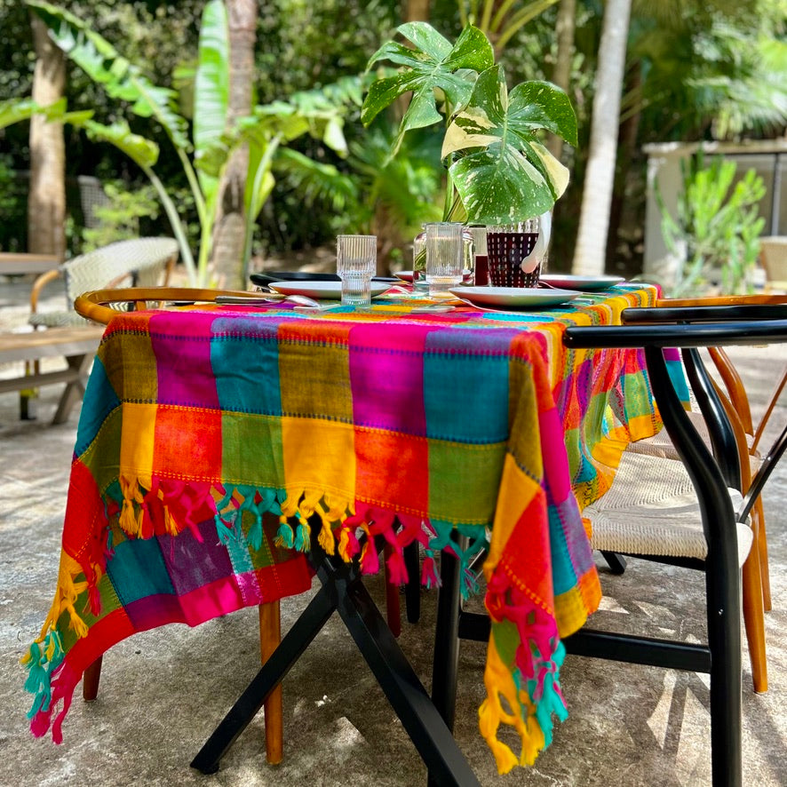 Colorful Mexican Tabecloth